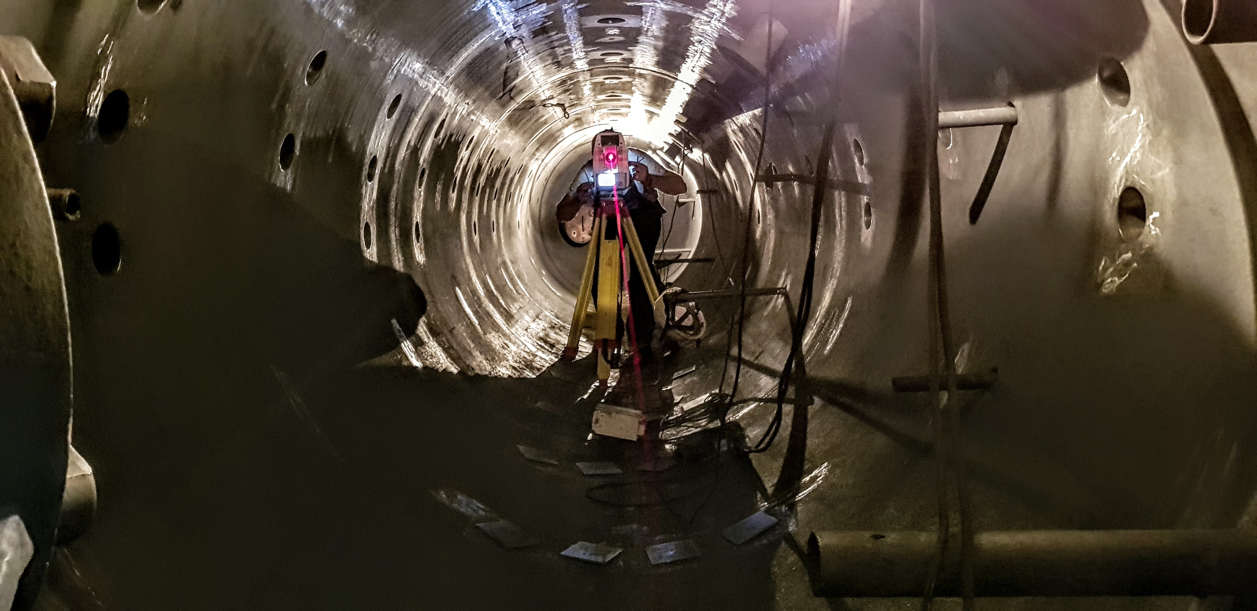 Industrial geodesy survey